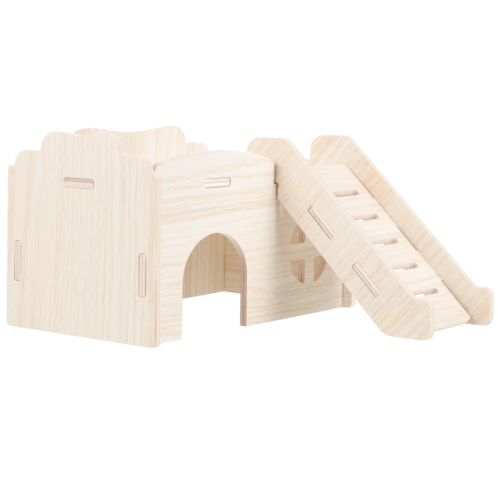 Деревянная кровать для хомяка аксессуары клетка жевательные игрушки дом кролик