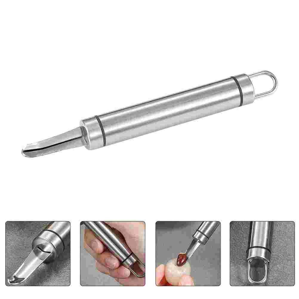 

Corer Tool Core Remover Longan Apple Pitter Fruit Kitchen Jalapeno Time Cupcake Tomatohand Pineapple Vegetable Slicer Potato