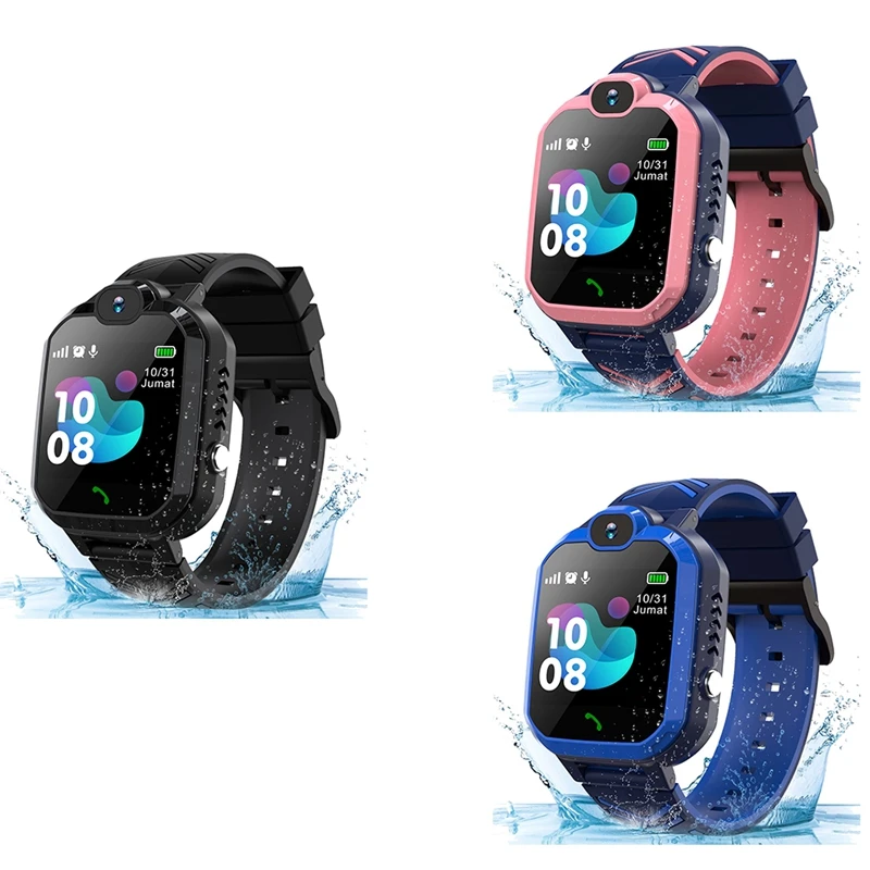 

Phone Smart Watch With SOS Call Camera Games Recorder Alarm Music Player Christmas Birthday Gifts Toys For Kids