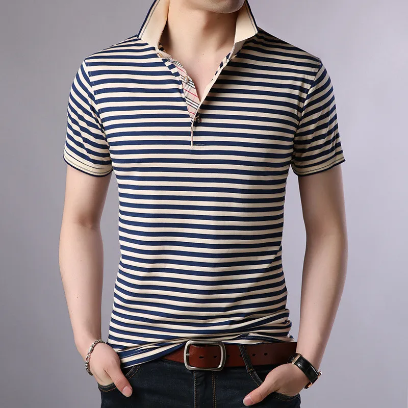 

5831-R-Summer new men's cotton round neck short sleeve T-shirt fashion trend skin-friendly breathable men's printed t-shirt