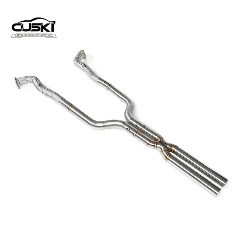Выхлопная труба с высоким расходом и X-труба для Maserati Gran Turismo/GT 4 2/4 7 2008-2023