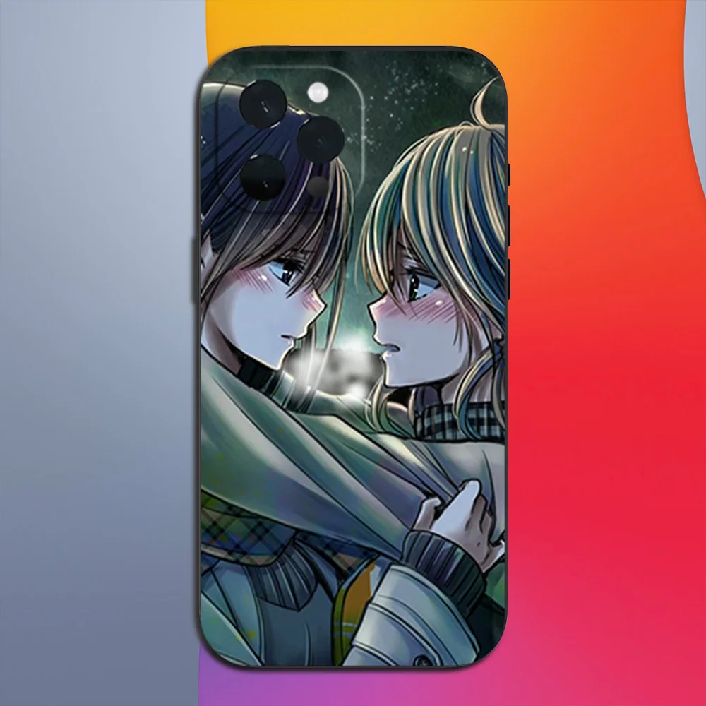 lesbian Anime Citrus Yuzu Aihara Mei LGBT Phone Case for iPhone 11 12 13 14 15 16 Max Pro Plus Soft Shell