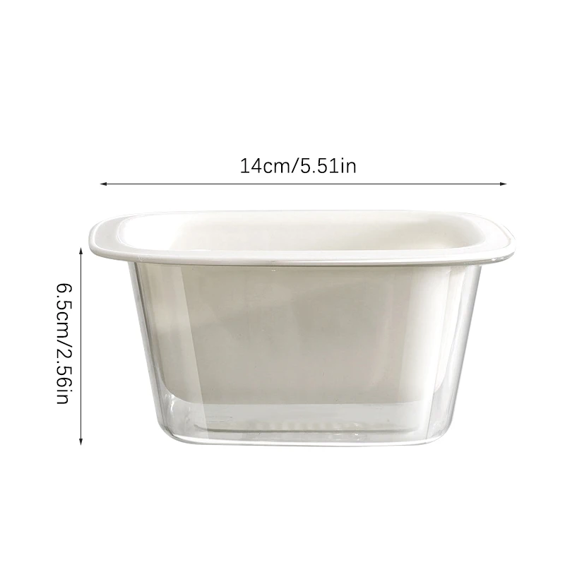 Двухслойная сливная корзина для овощей и фруктов бытовая чаша мытья кухонное