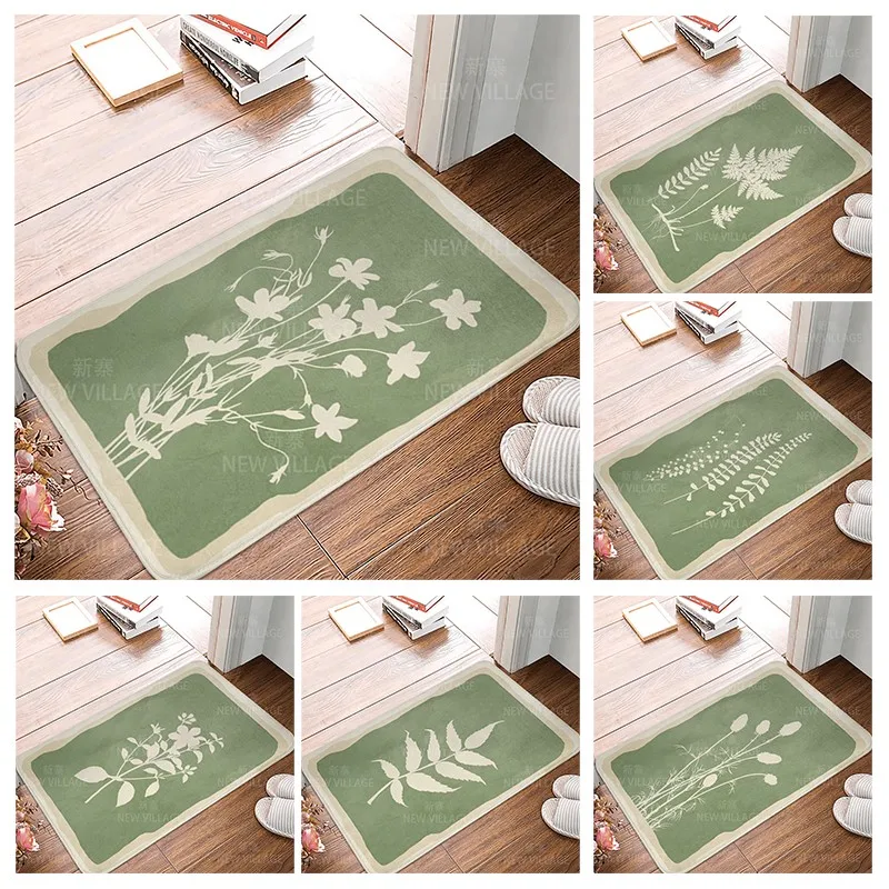 

Нескользящий коврик для ванной комнаты, маленький коврик для душа, современный домашний декоративный дверной коврик, кухонный коврик, ковр...