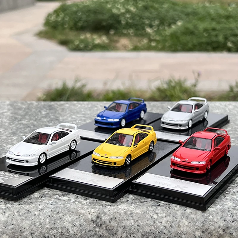Коллекция моделей автомобилей 1:64 honda Тип r dc2 integra ложка из сплава |