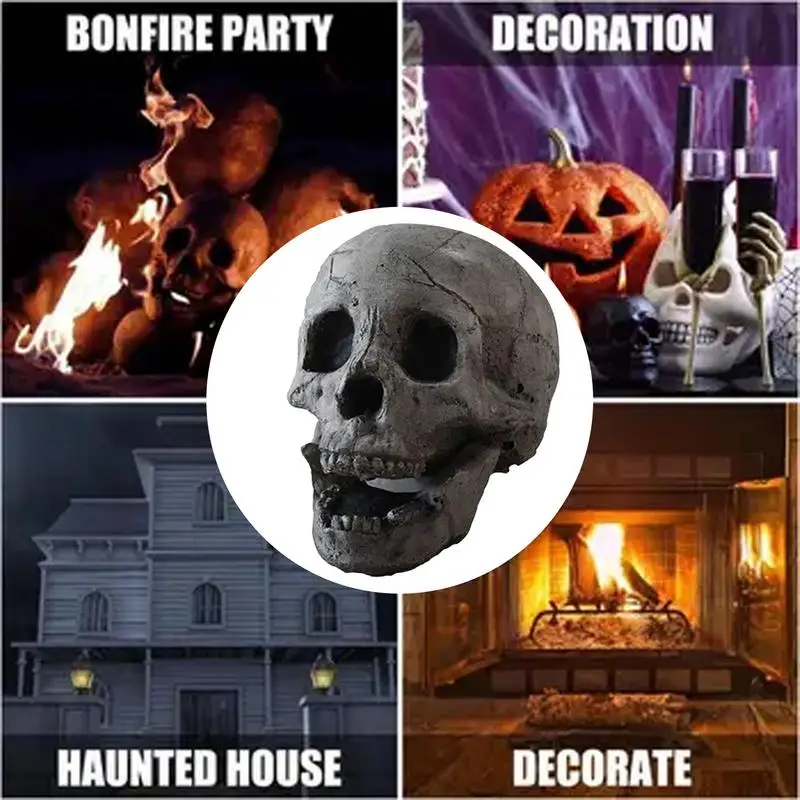 Керамический огнестойкий череп человека имитация керамического черепа на