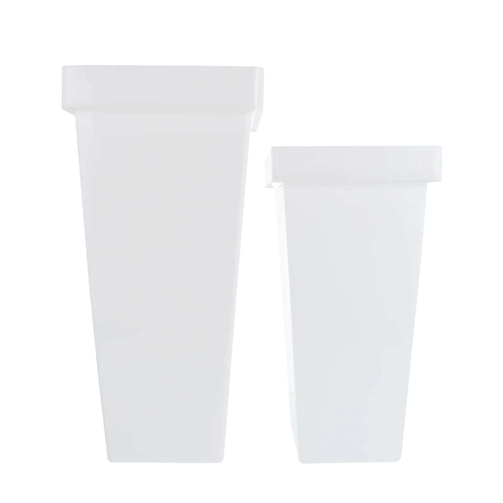 

2 Pcs Plastic Flower Arranging Bucket Dried Flower Buckets Flower Wake Bucket
