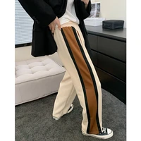 spring oversized casual pants men fashion loose sweatpants men korean style straight wide leg pants mens joggers trousers m 2xl