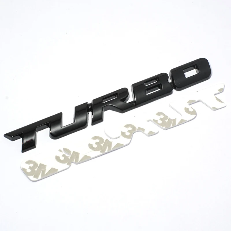 Металлическая автомобильная наклейка TURBO Стайлинг эмблема кузова 3D для BMW 3 серии