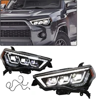 led headlights assembly compatible toyota 4runner 2014 2022 upgrade full led headlamps sequential turn signal startup animat