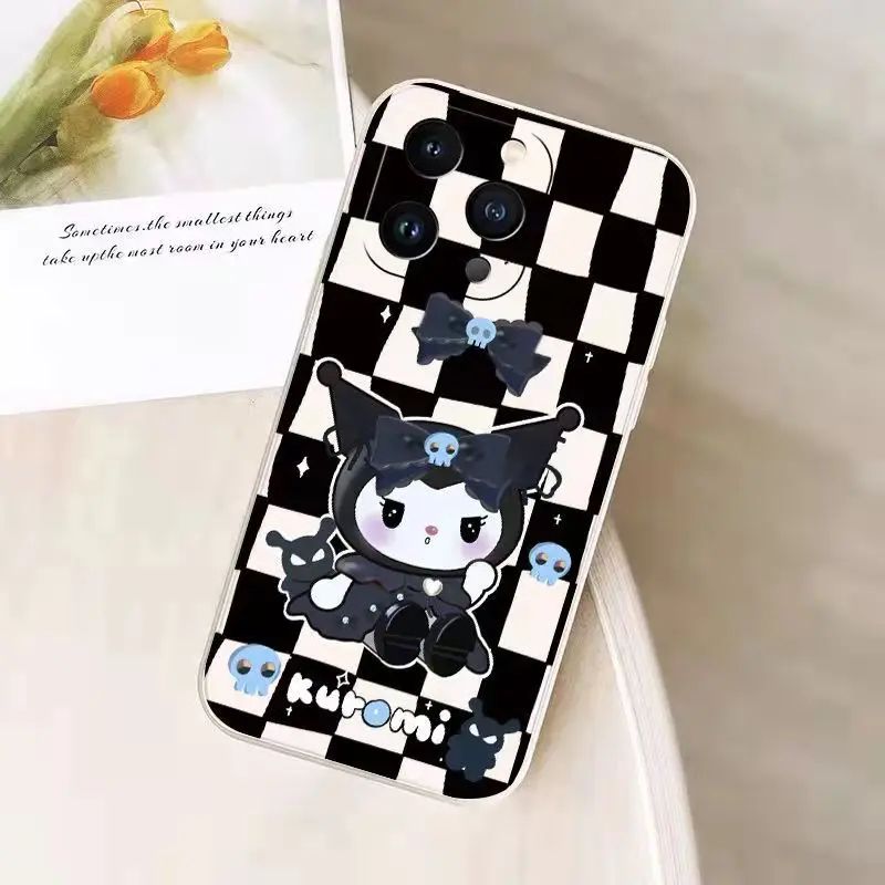 

Hello Kitty kuromi CASE For IPhone 13 11 7 8P X XR XS XS MAX 11 12pro 13 pro max 13 promax 2022 Cartoon Soft Shell Phone Case