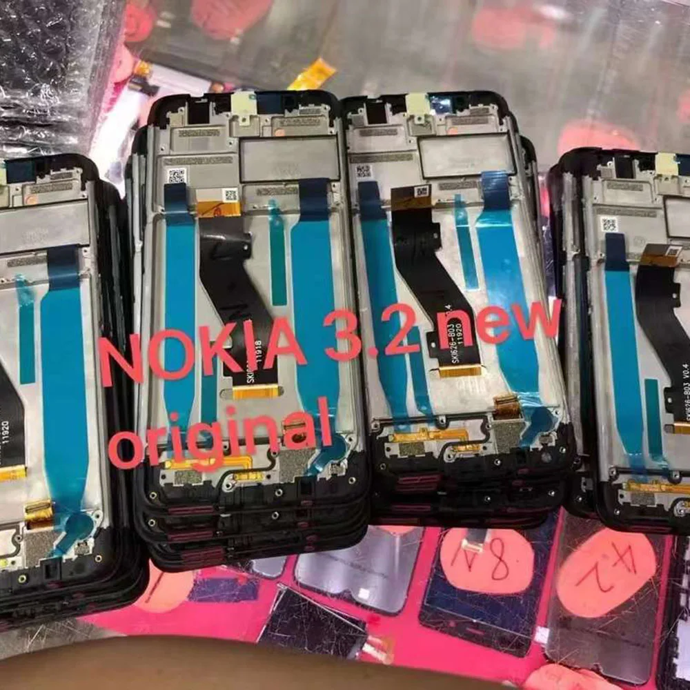 

3.2 Original LCD For Nokia 3.2 TA-1156 TA-1159 TA-1164 Display Screen Touch For Nokia 3.2 LCD Digitizer Assembly Repair Parts