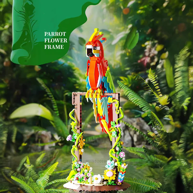 Конструктор 3D блоков &quotПаррот Гарден&quot