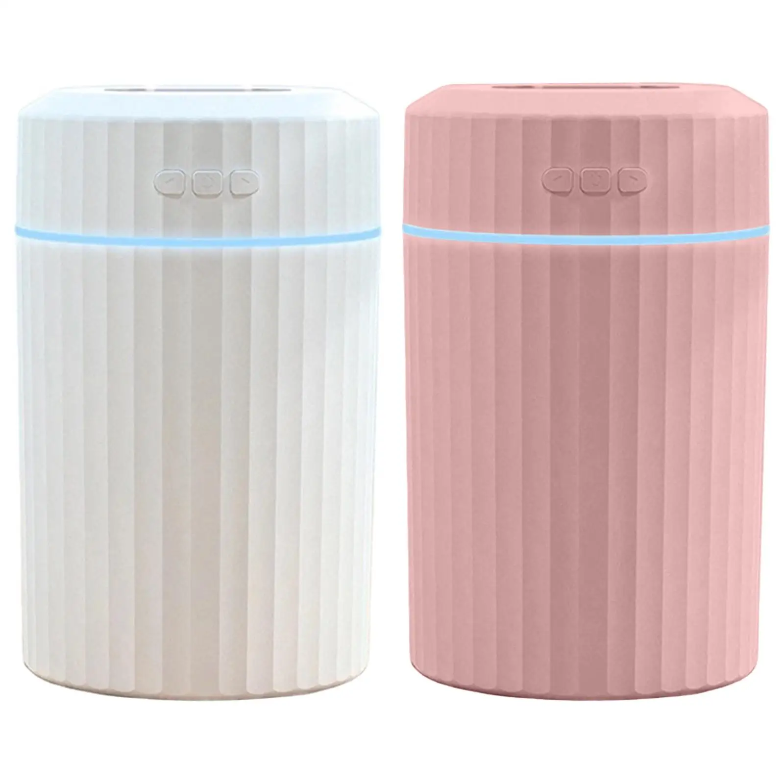 

Double Nozzles Humidifier 2L Waterless Auto Shut Off USB Night Light Home Decor Quiet Aroma Mist Maker for Bedroom Yoga Bathroom