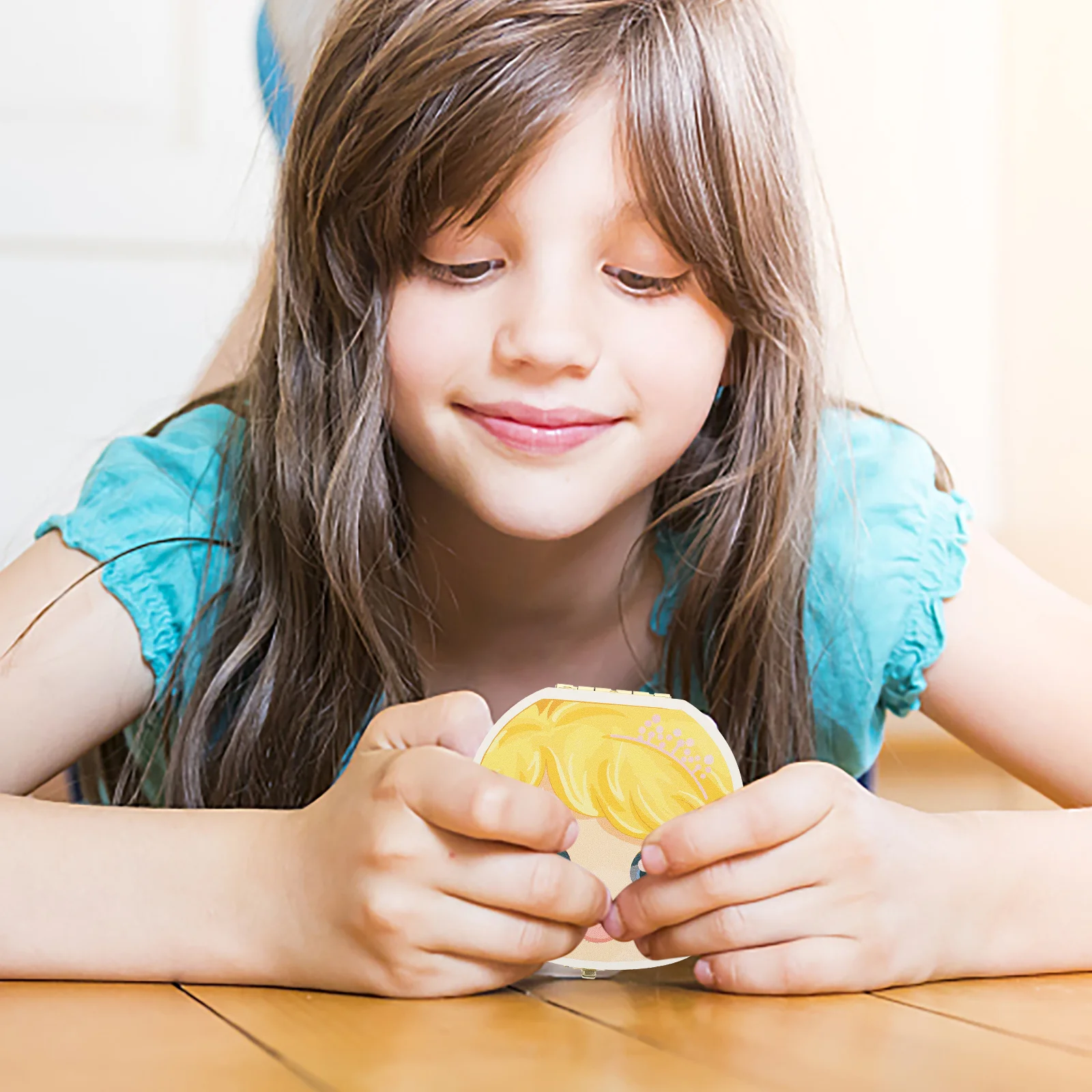 Коробка для хранения феи детский органайзер детских зубов чехол деревянный