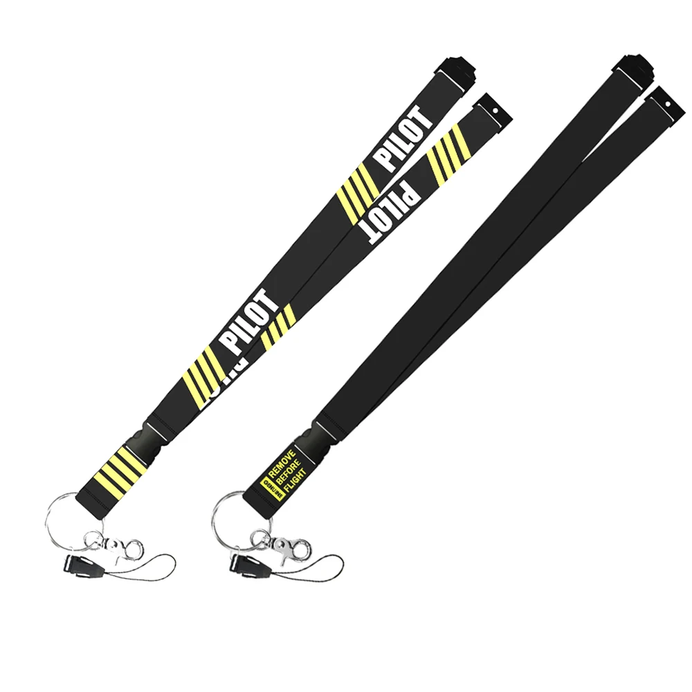 

50 PCS/LOT Fashion Pilot Lanyards for Key Neck Strap For ID Card Badge Gym Floral Painting Lanyards for Crew and Staffs