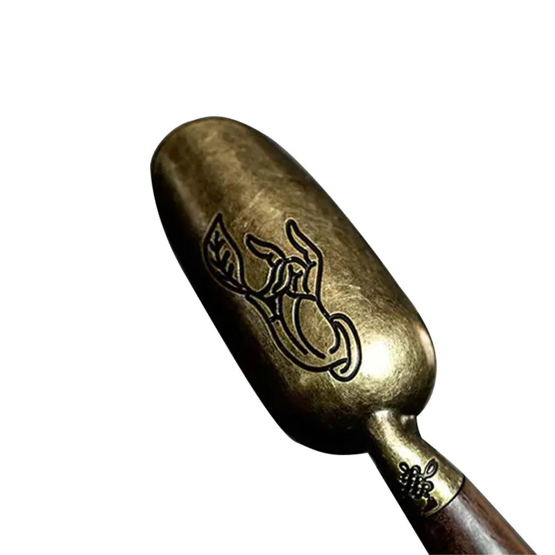 

Hand Tea Ebony Wooden Tea Teaspoon Gentlemen Spoon Buddha Ceremony Utensils