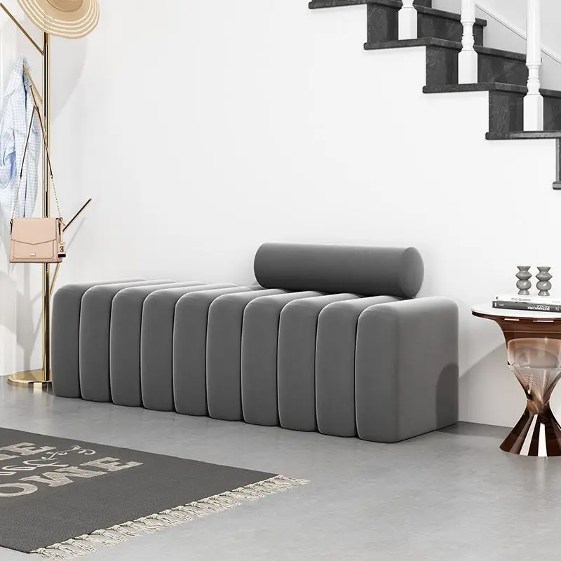 

Скандинавские тканевые стулья для спальни, Роскошный домашний стул для обуви, стул для переодевания кровати, домашняя мебель, дизайнерские стулья для гостиной, дивана