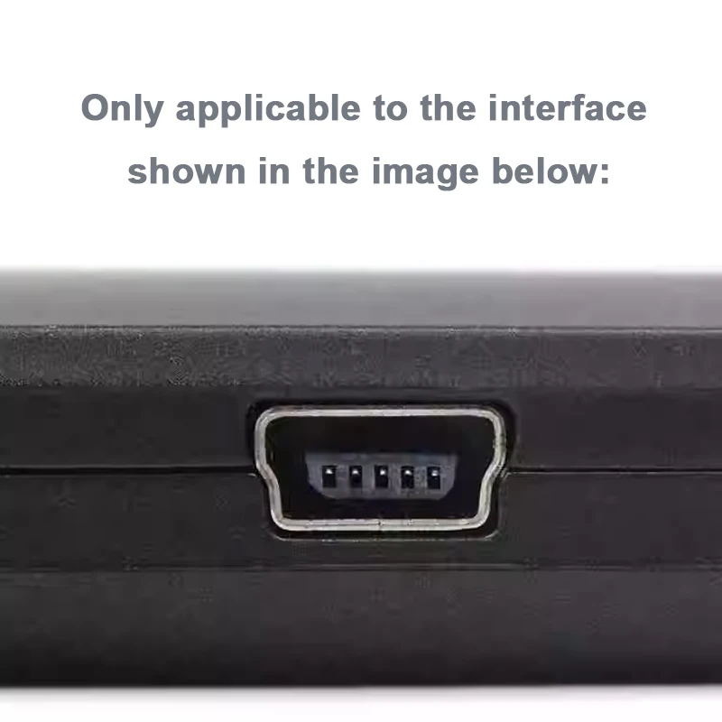 Фото Кабель USB 2.0 Mini USB, 5-контактный, Т-образный, 30 см, прозрачно-синий, для плат разработки, периферийных устройств ПК, аксессуаров и наборов инструментов. №4