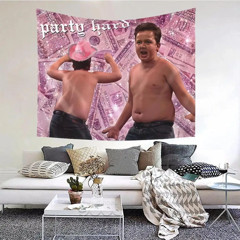 

Забавный гобелен в виде мема, гобелен из гибридного хлопка, настенный гобелен в стиле хиппи из полиэстера, подвесные гобелены, чехол для дивана, украшение для дома