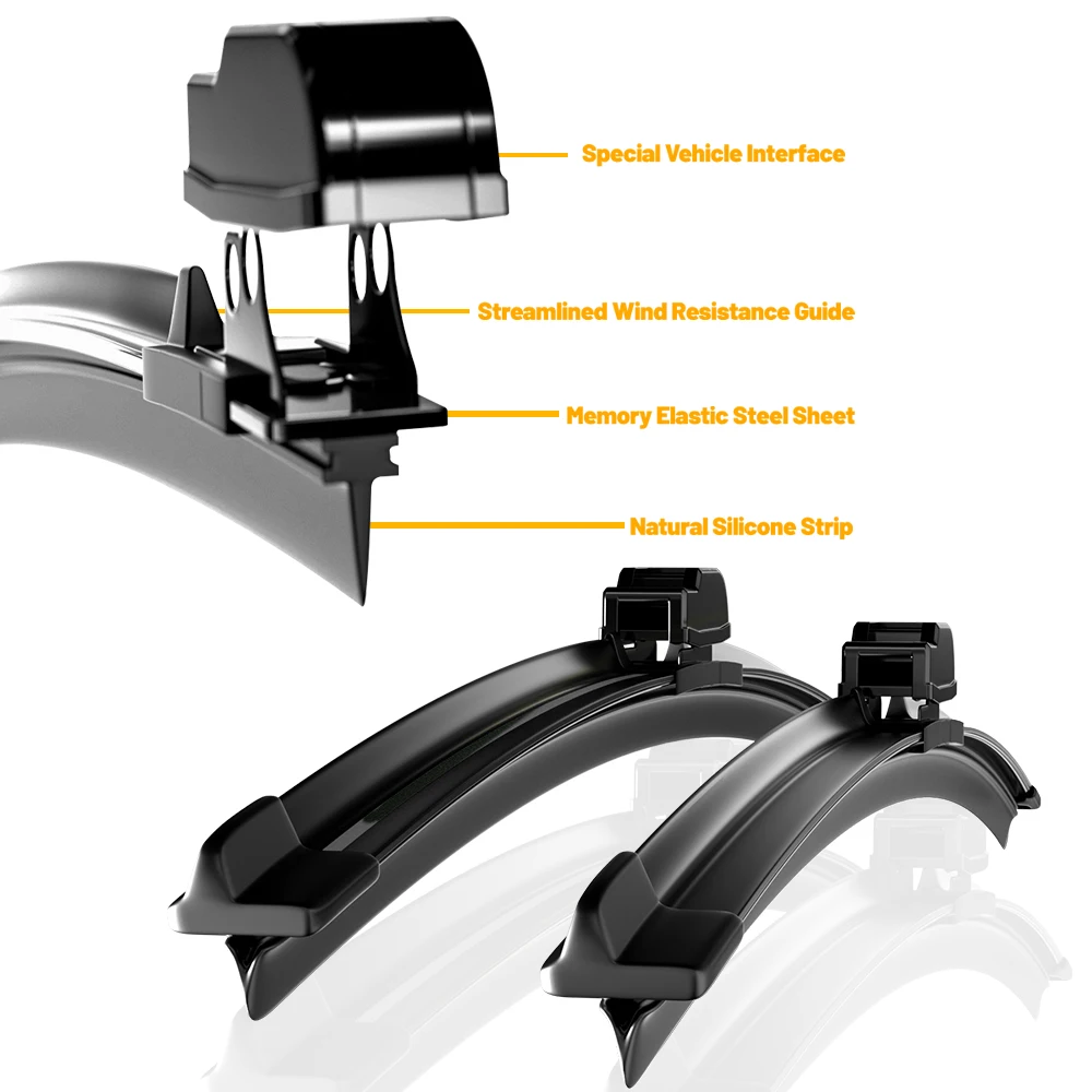 Щетки стеклоочистителя LHD для VW Passat B8 2017-2023 26 + 18 дюймов