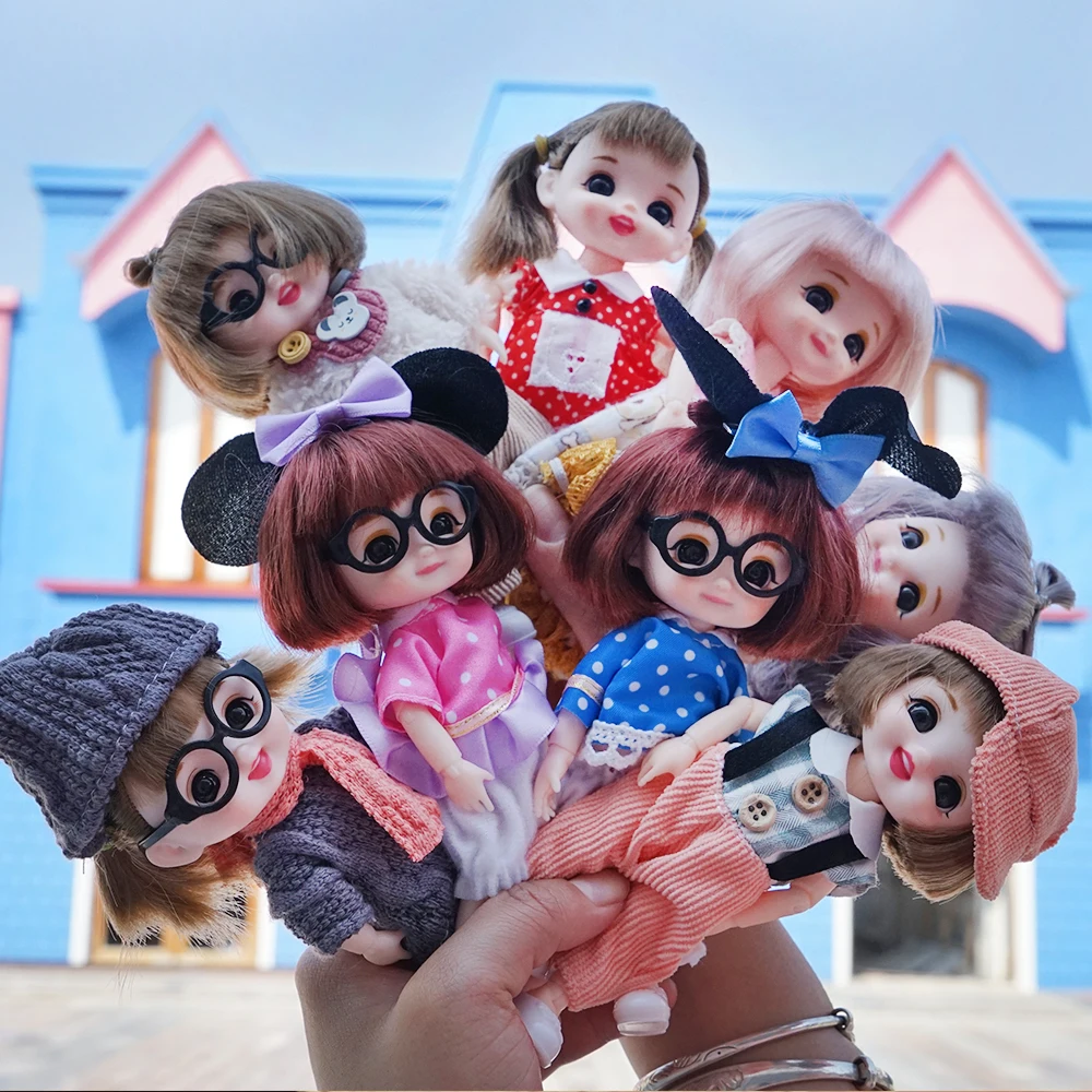 

1/12 BJD аниме куклы кубики фигурка малыша ручной работы Ob11 одежда шарнирные предметы Аксессуары для девочек модная игрушка Подарки