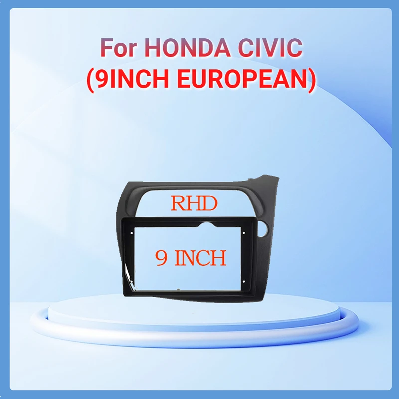 

2 DIN Car Frame Fascia Cable For HONDA Civic Hatchback 2006-2012 Android Big Screen Dask Kit Fascia Frame