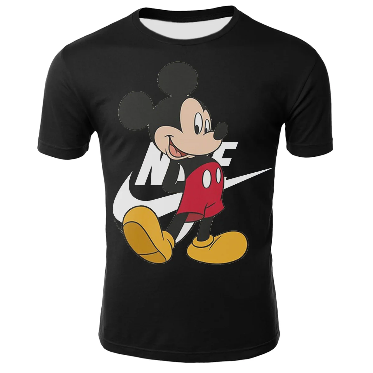 

Летняя новая мужская футболка Disney, спортивные модные топы, полноразмерная Спортивная футболка высокого качества, Спортивная футболка с кор...