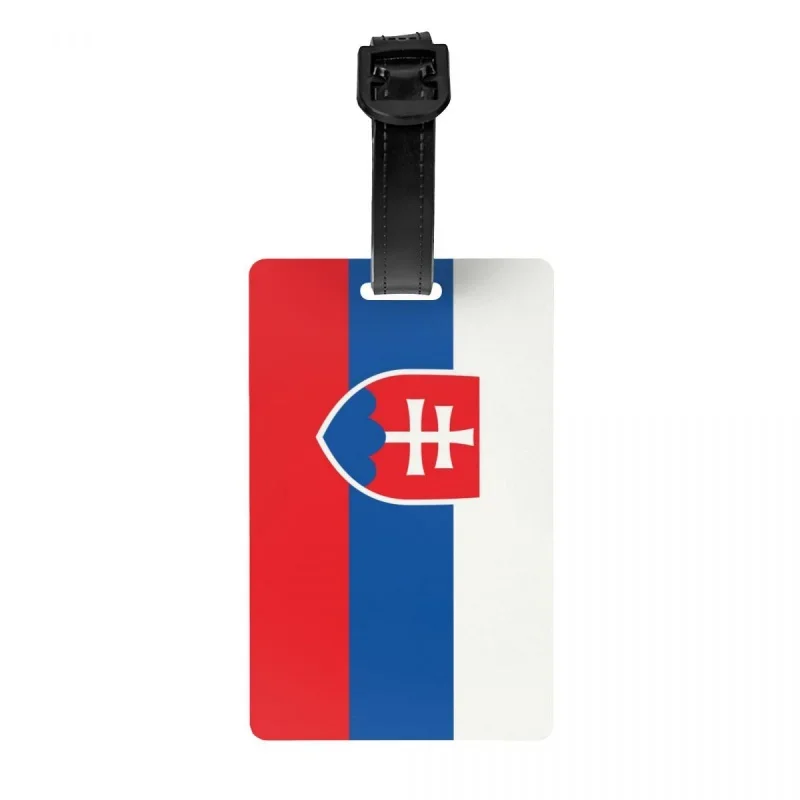 

Индивидуальный флаг Словакии, бирка для багажа, защита конфиденциальности, багажные бирки Словацкой Республики, бирки для дорожных сумок, этикетки для чемоданов