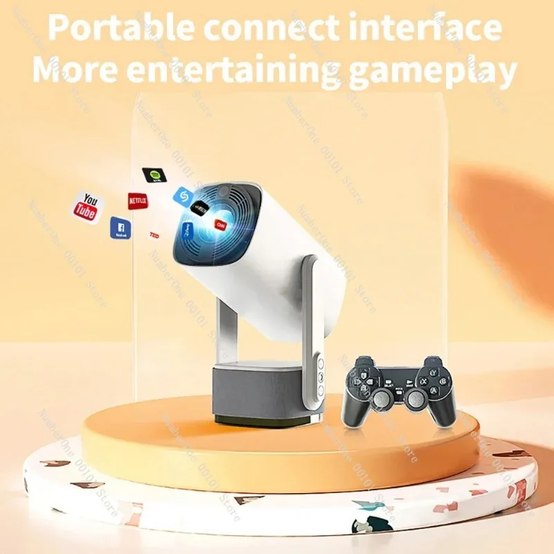 HY400 1080P Макс. проектор 4K 3D-поддержка MEMC HDR10+ Проектор со встроенным аккумулятором 200