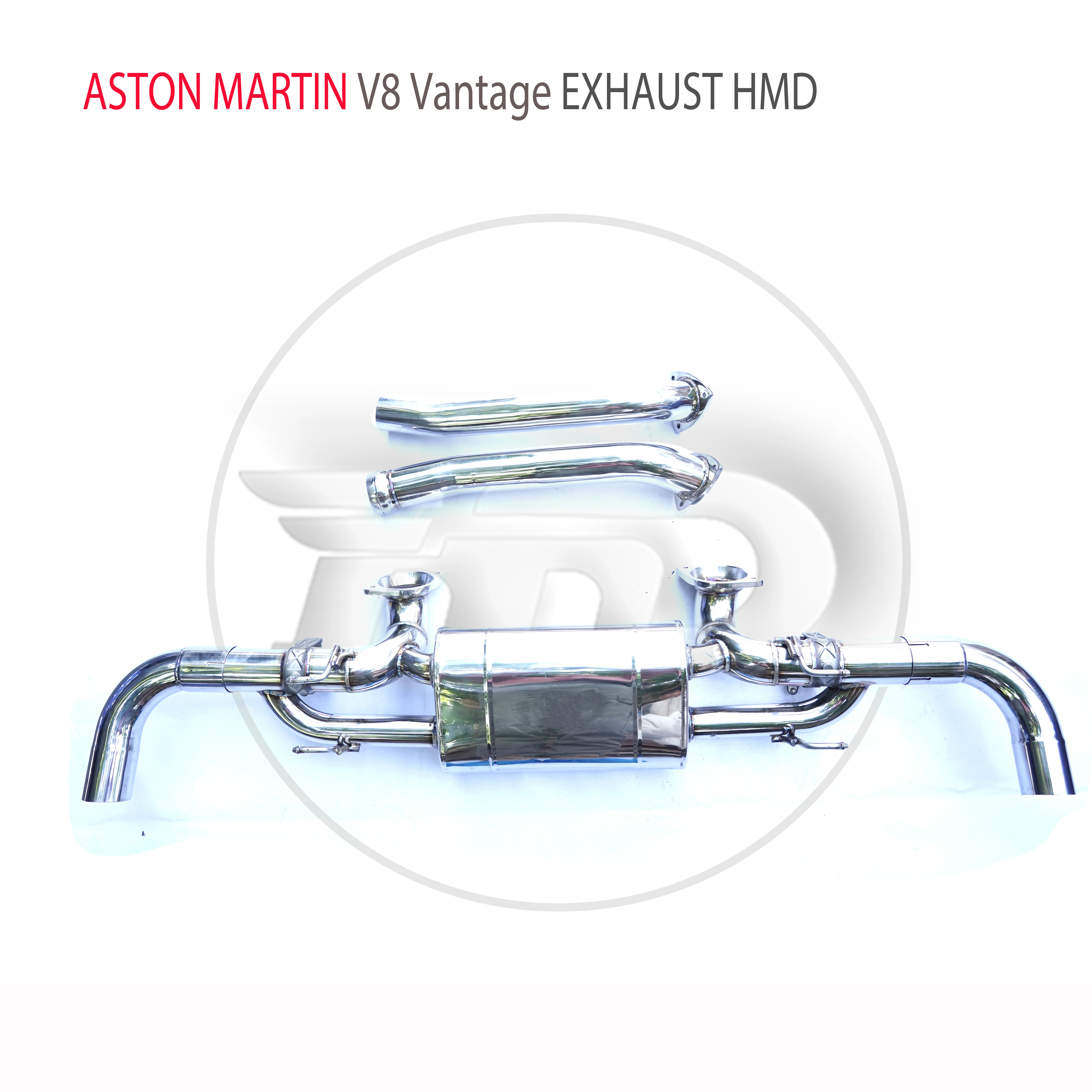 

HMD Stainless Steel Exhaust System Manifold is Suitable for Aston Martin V8 Vantage Auto Modification Valve Muffler For Car