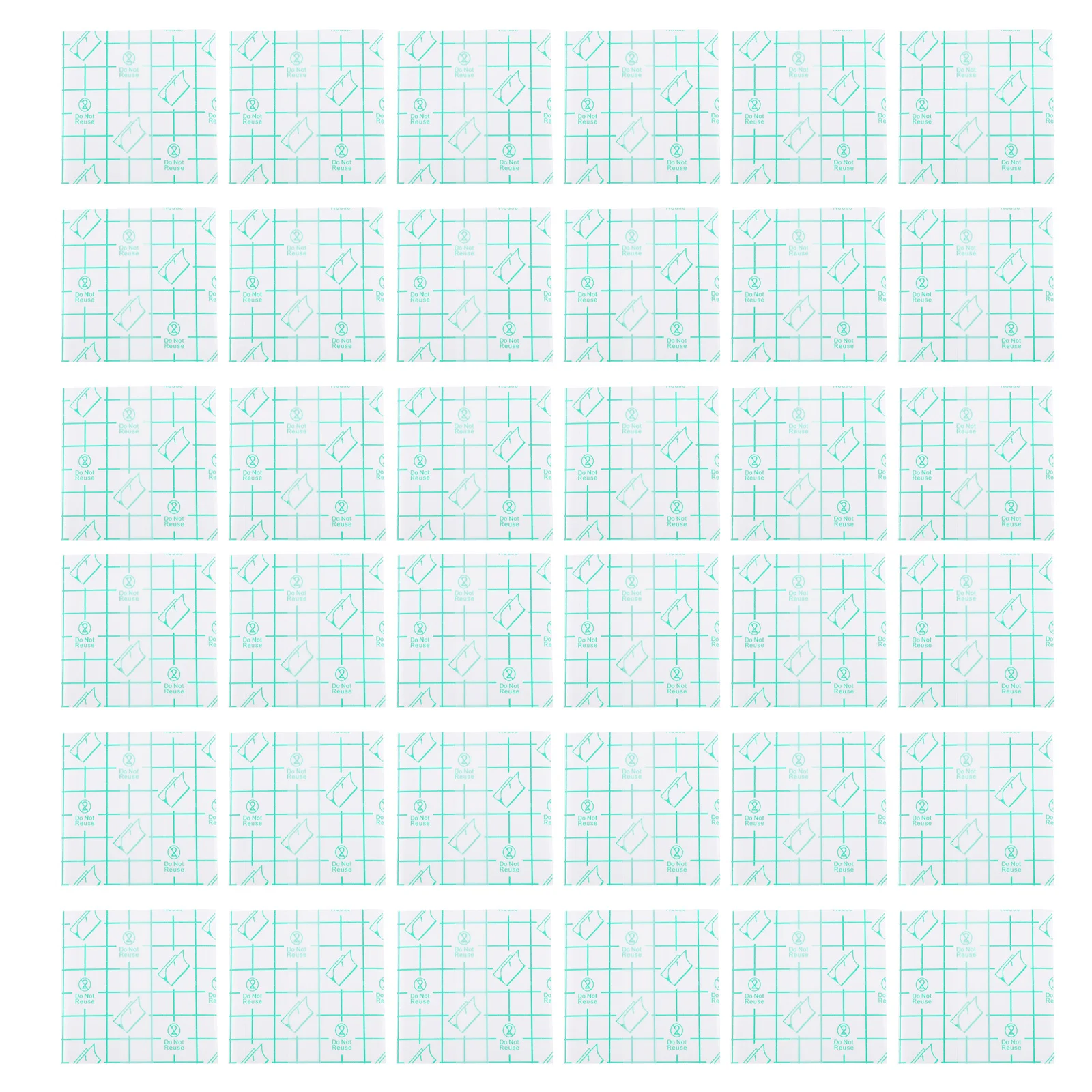 

Makeup Hand Mixing Tray Disposable Color Foundation Pallet Artist Nail Plates Plate Clear Sticker Supplies Must Adhesive Haves