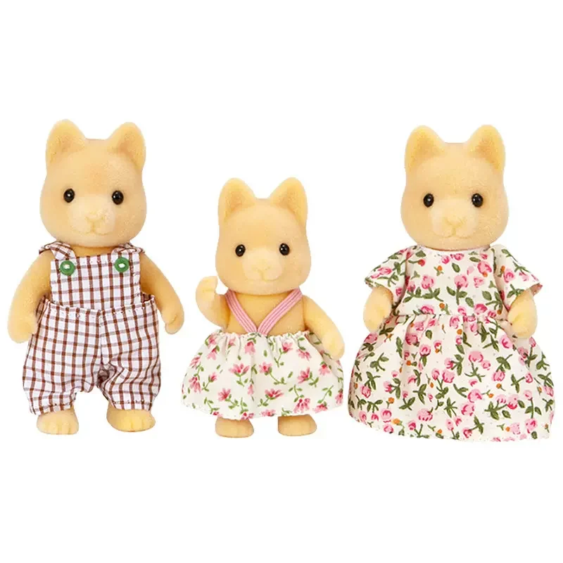 

Sylvanian Families Paperbark Maple Dog Family 3pcs Set Animal Toys Dolls Girl Gift New in Box 5132