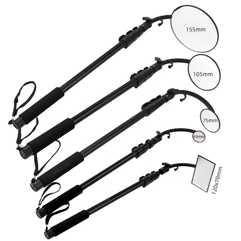 Высокоэффективное телескопическое зеркало для обследования автомобиля |