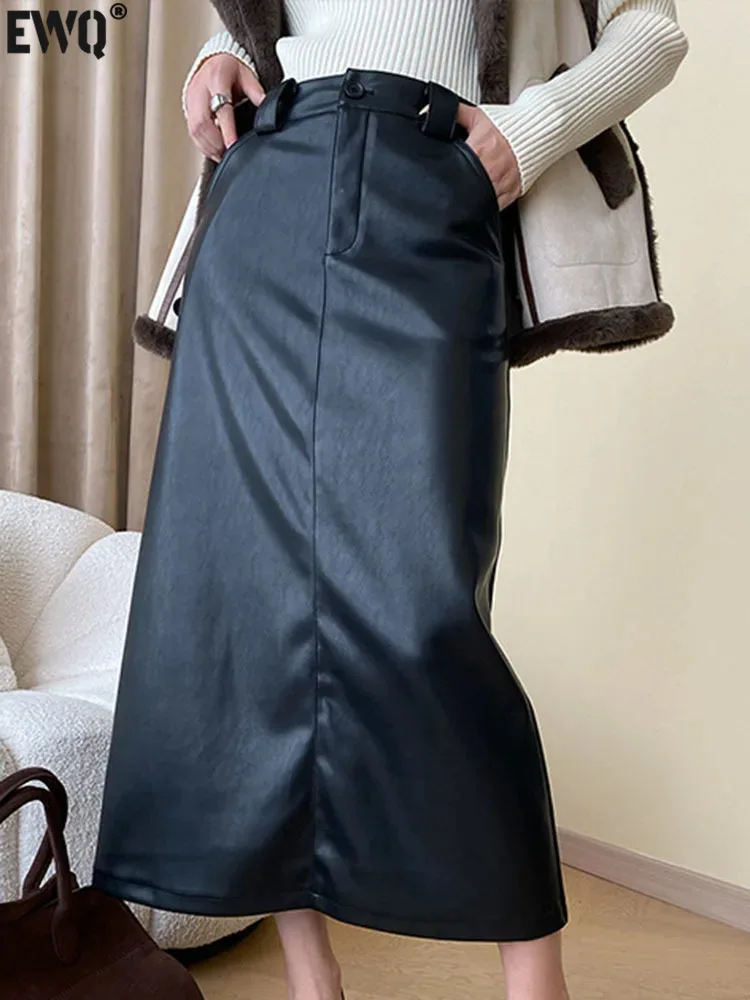 

Женская винтажная юбка-трапеция на одной пуговице, до середины икры