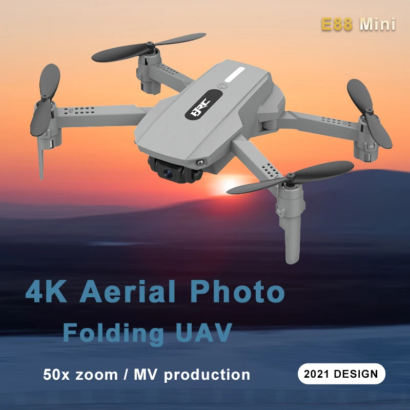 2022 New Mini Professional Drone 4K 1080P HD Dual Camera Air Pressure Altitude Hold Foldable Quadcopter Dron Wide Angle FSE88M enlarge