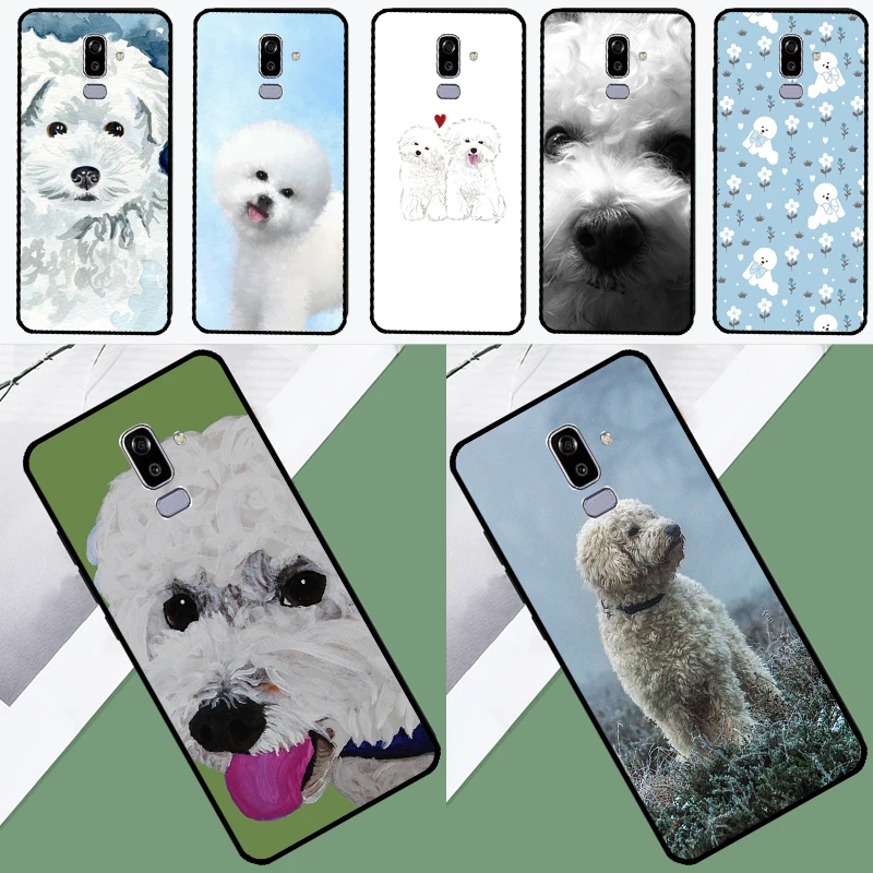 Bichon Frise Dog Puppy Phone Case For Samsung Galaxy J5 J3 J7 J1 A3 A5 2017 2016 J4 J6 J8 A7 A9 A6 A8 Plus 2018