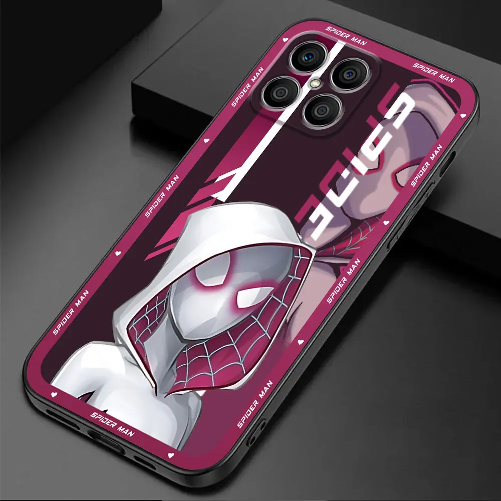 Задняя силиконовая панель для телефона Honor X6 Magic5 Lite X8a X8 8X X6a X7 90 Pro 70 X9a Marvel