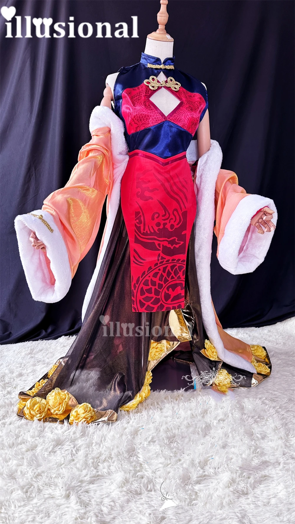 Рисунок 3 - Цельнокроеный Косплей боа хэнкоу