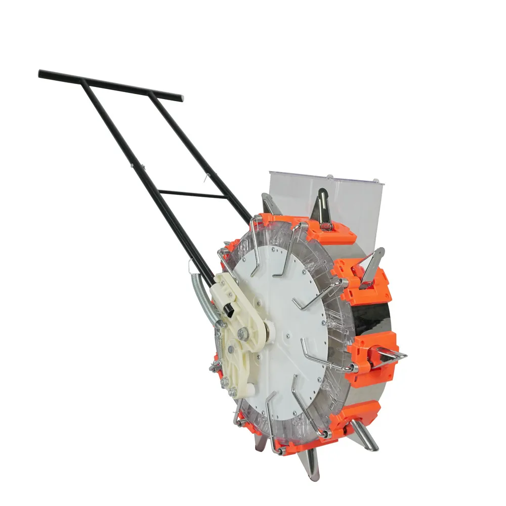 Механическая сеялка ручная установка для выращивания кукурузы с одним рядом