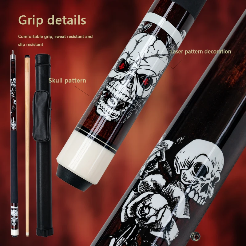 Профессиональная фотопалка 13 мм с дизайном черепа идеально подходит для девяти