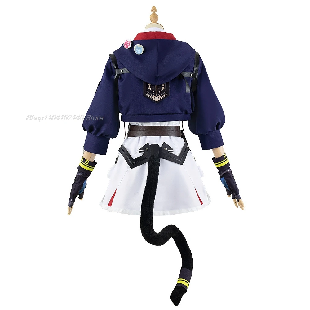 Мишеле косплей аниме игра CalabiYau костюм женская одежда и парик обувь инквизитор