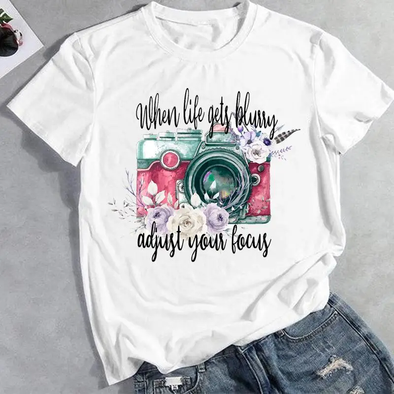 

Women Sweet Love Heart Spring Casual Top Print T Shirt Short Sleeve Fashion Summer Female Tshirts Cartoon Graphic Tee T-Shirt