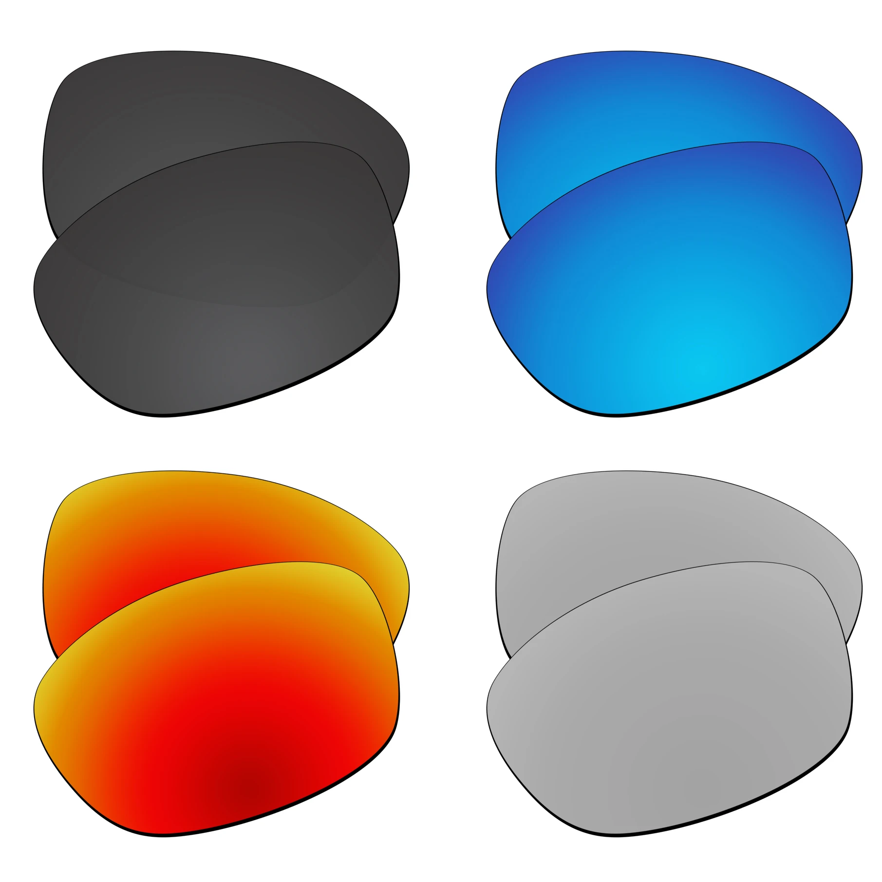 

SNARK Polarized Replacement Lenses for Arnette Freezer AN4155 Sunglasses (Lenses Only) - Options