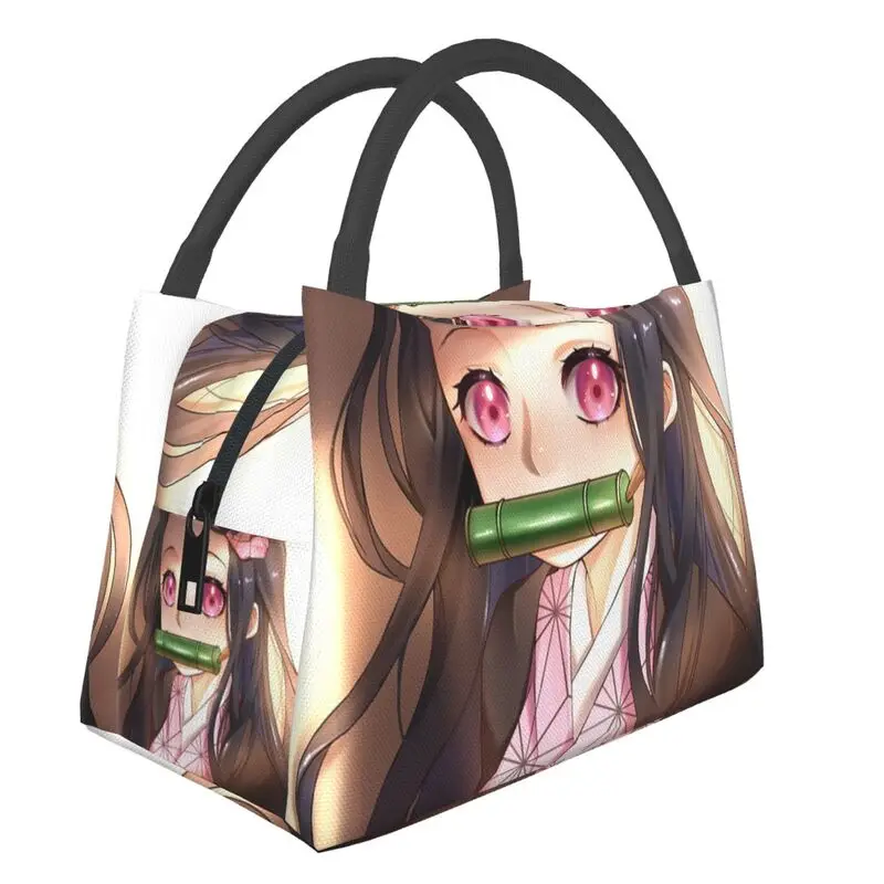 

Герметичный Ланч-бокс для женщин, Термосумка для пикника, путешествий, рассекающая демонов, незуко камадо