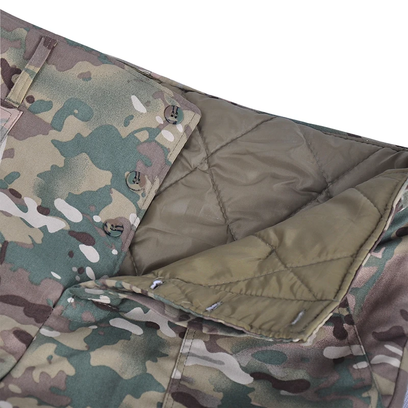 -25°F Outdoor Thick Cotton Pants Waterproof Hunting Clothes Airsoft Camping Winter Army Camouflage Pants Military Tactical Pants