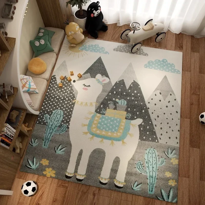 Ковер для гостиной мультяшный животных домашняя игрушка зона чтения спальня