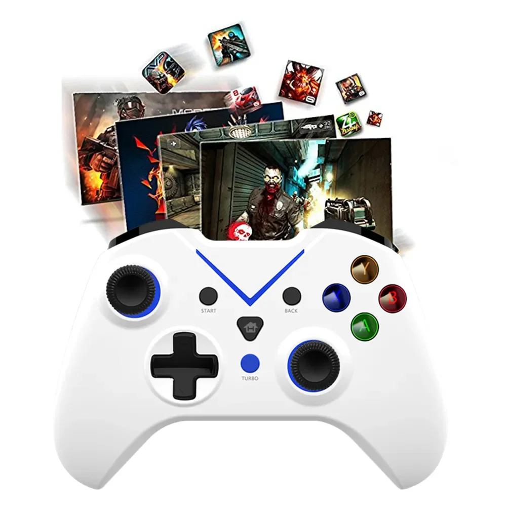 

2023 Новый беспроводной геймпад с функцией Turbo 2,4G для Xbox One Windows 10/8/7, игровые аксессуары