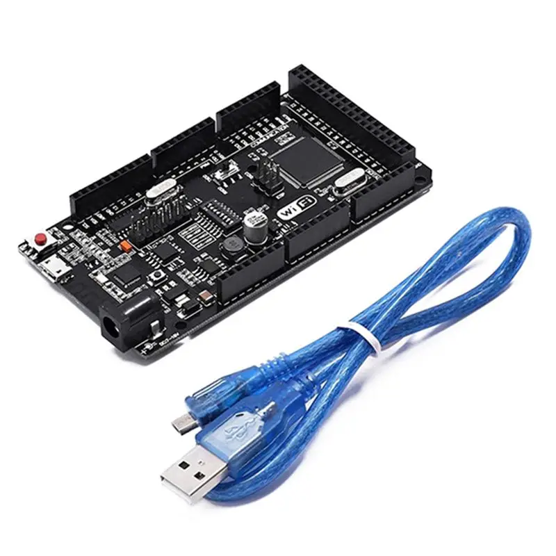 Фото Mega2560 + Wifi R3 Atmega2560 32 МБ памяти USB-TTL CH340 Идеально подходит для энтузиастов проектов IoT-B12B №4