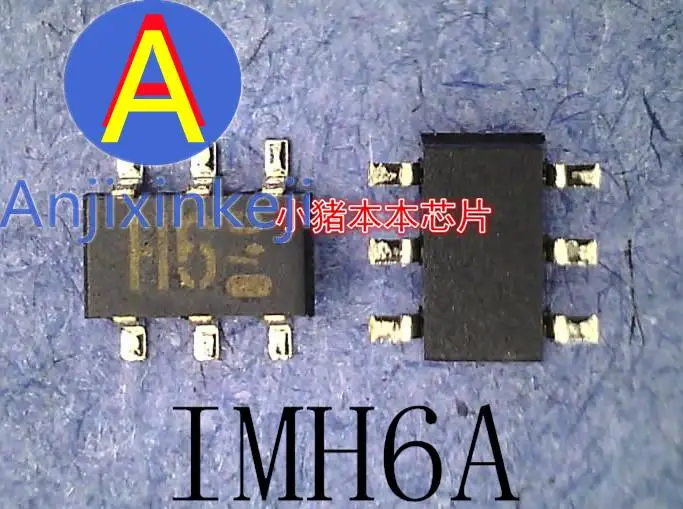

10pcs 100% orginal new IMH6A Silkscreen: H6 SOT23-6